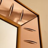 Italian floor mirror by Cristal Art, Italy 1960s