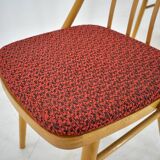 1960s Antonin Suman Beech Dining Chairs, Set of 4