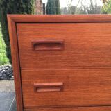 Commode scandinave en teck des années 1960