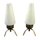 Pair table lamps by Angelo Lelii for Arredoluce,1950