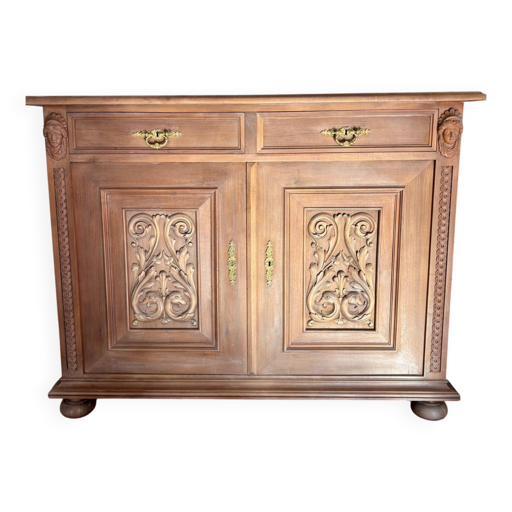 Buffet ancien suisse en chêne