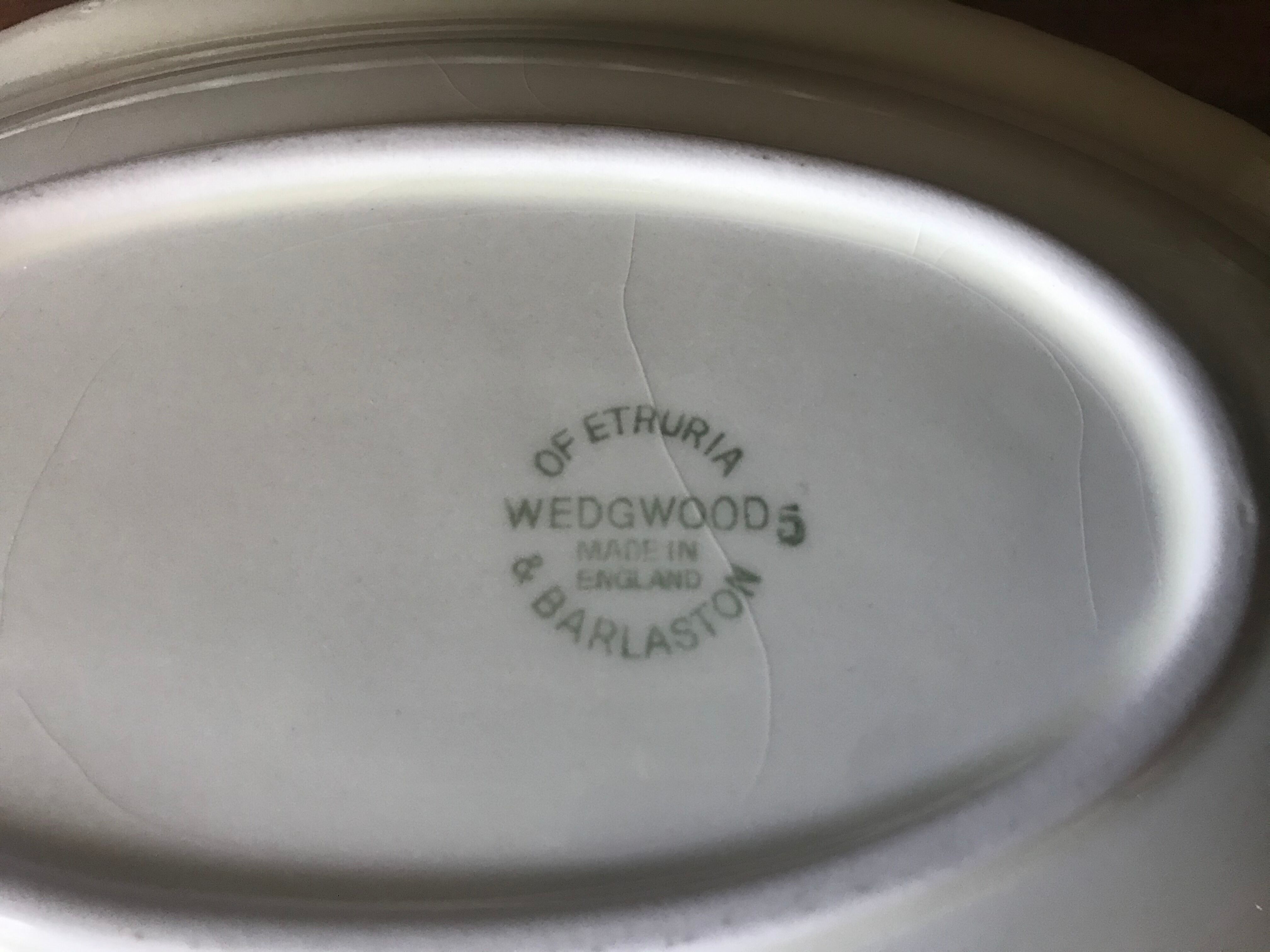 Four-course Wedgwood Etruria & Barlaston