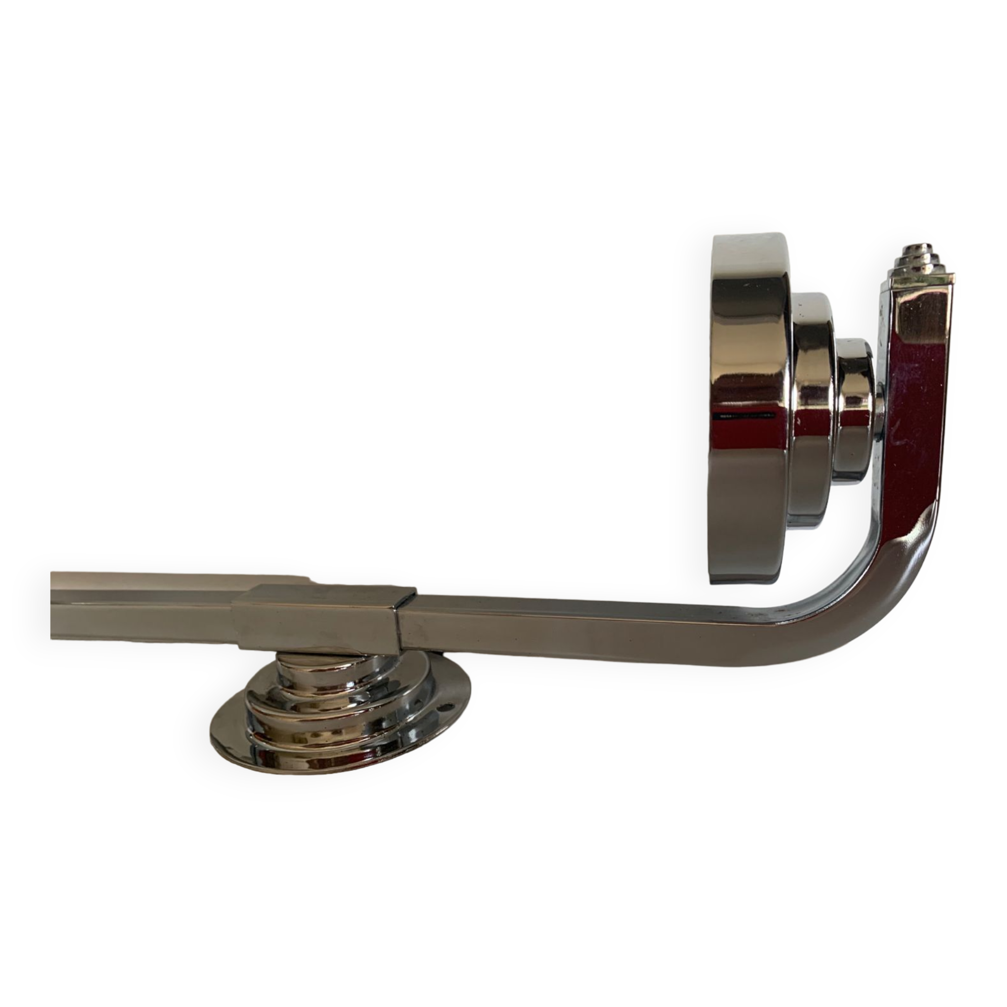 Vintage art deco wall lamp, tube style, horizontal or vertical