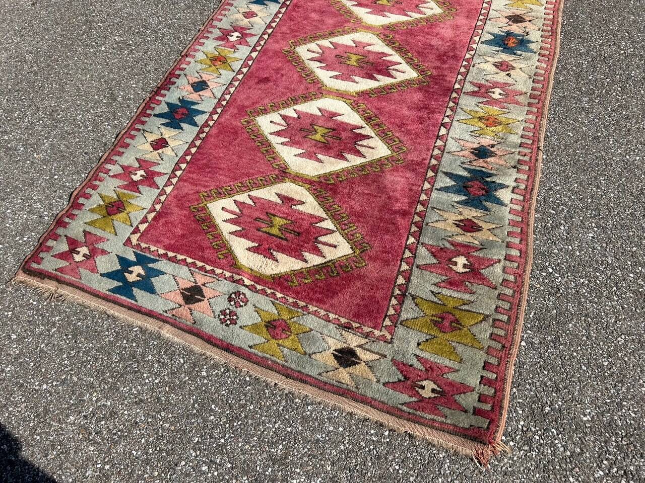 vintage pink persian rug