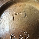 Plate signed Roger Guérin