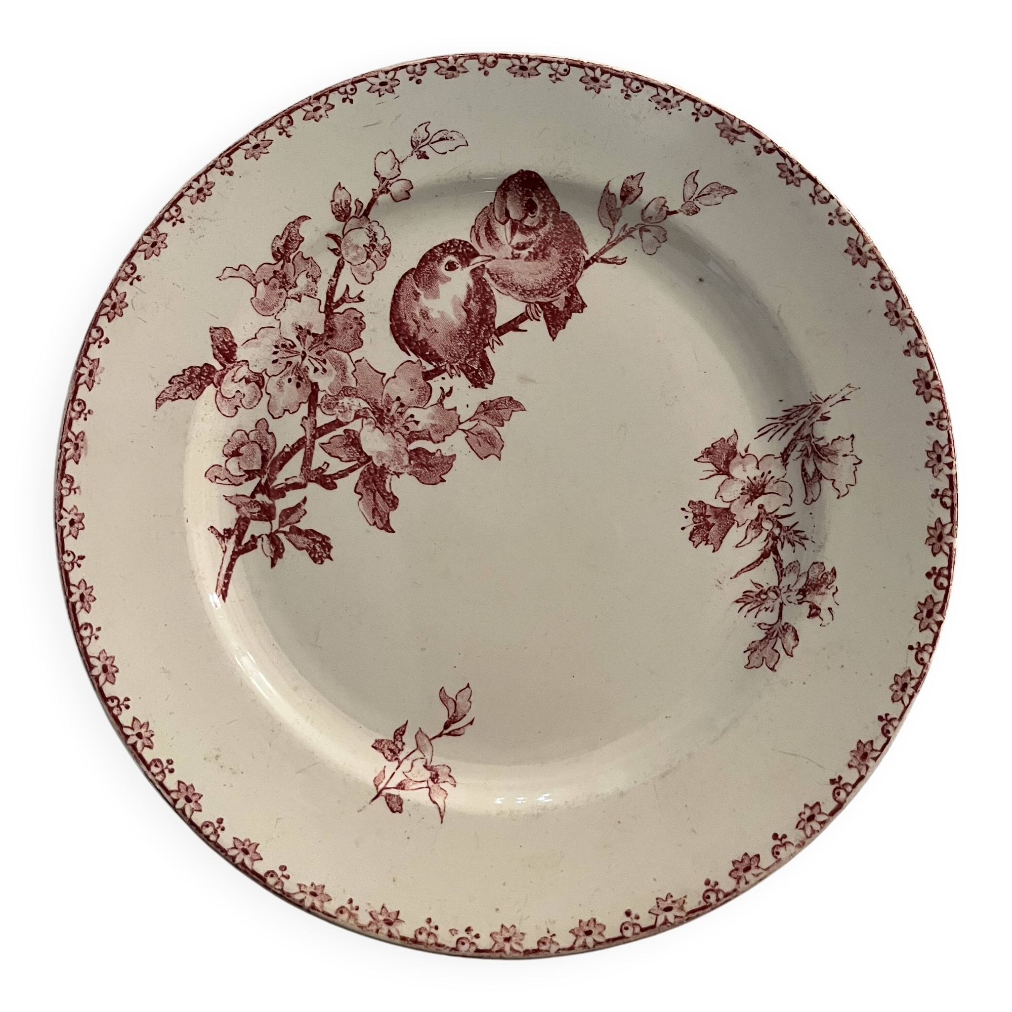 Iron earth plate Sarreguemines