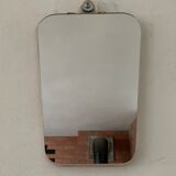 Asymmetrical free-form miniaturę mirror from the 60s-70s