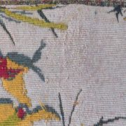 Large Aubusson tapestry "Verdure with birds" signed