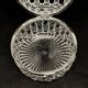 Bonbonniere, Vienna Secession, pressed glass, Belgium, 1930s