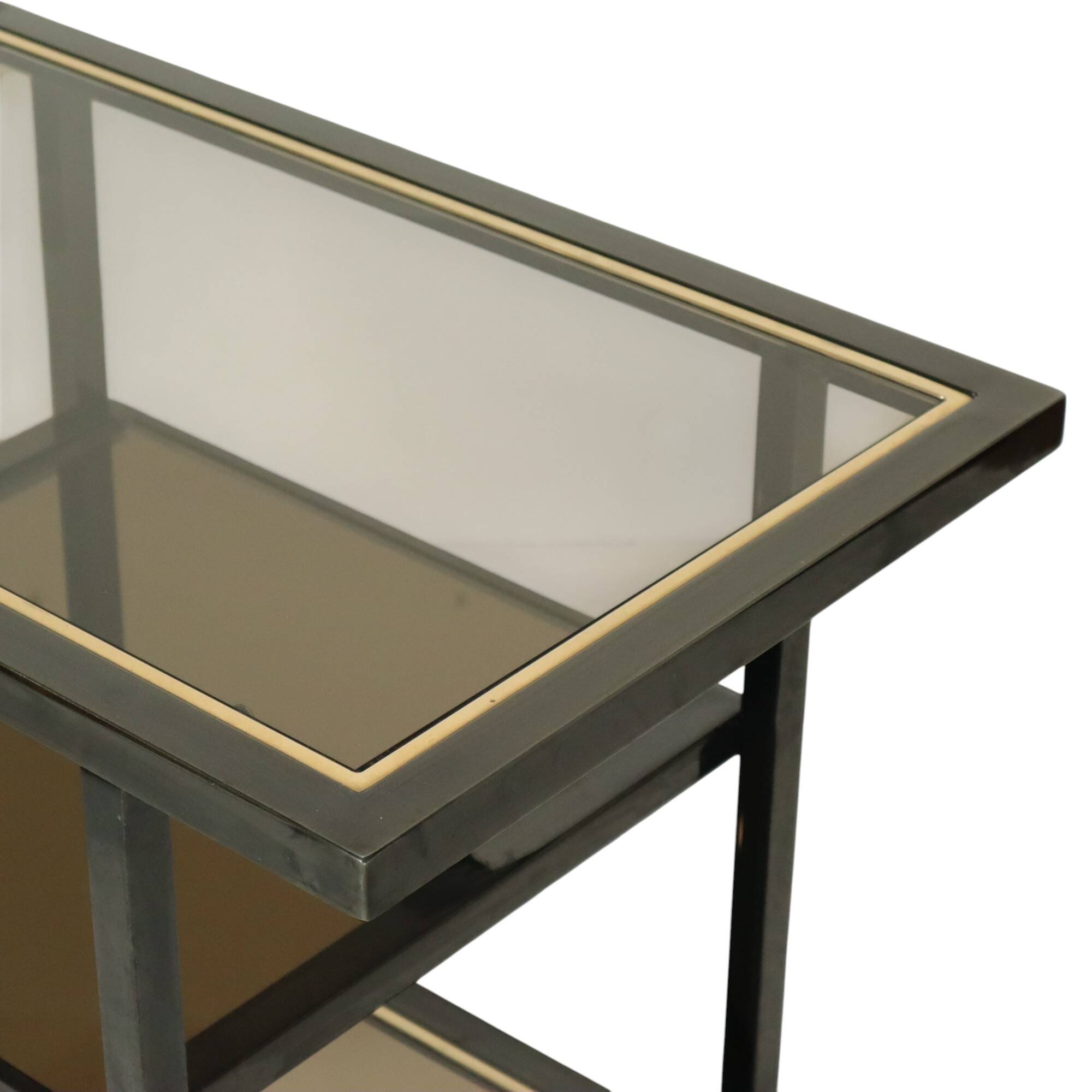 Belgo Chrom by Roger Van Hevel Design Bar Trolley 23kt Gold