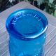 Glass vase from vintage Empoli glassworks 70s 80s