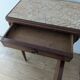 Louis XVI style bedside cabinet signed