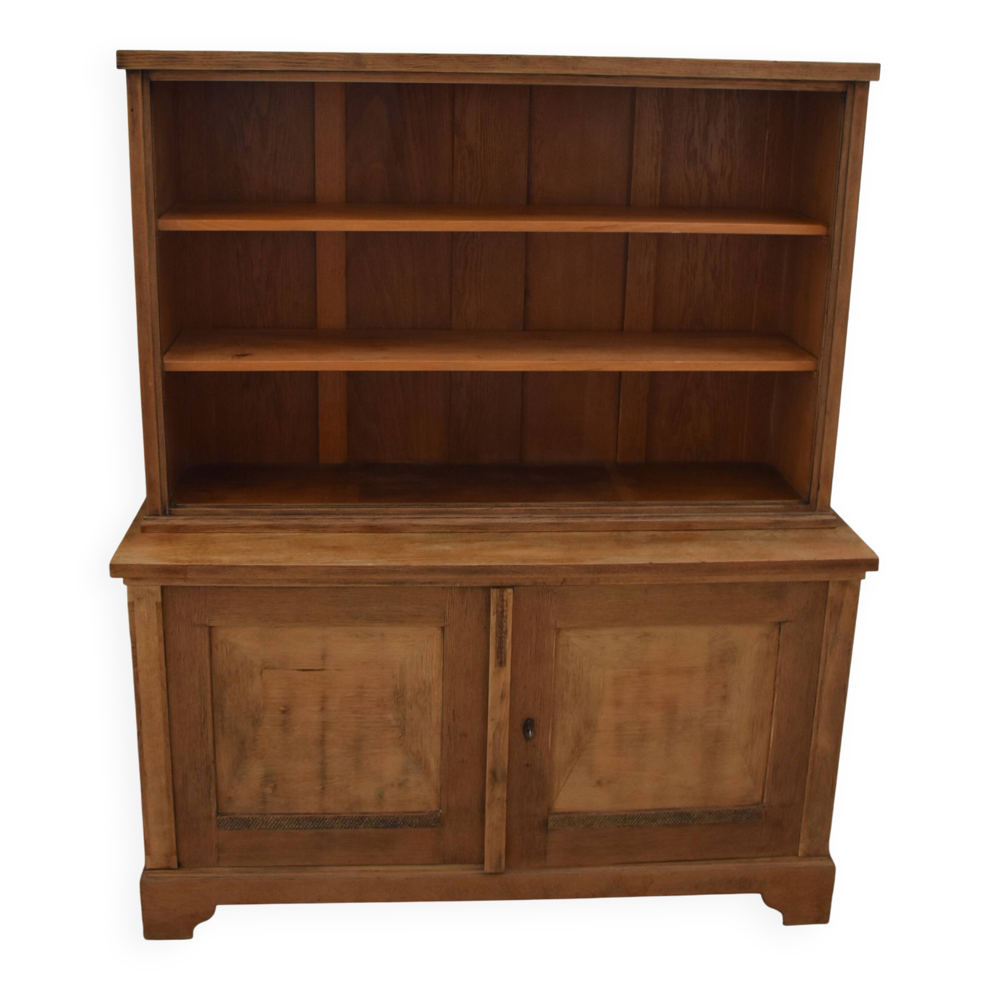 Vintage Oak Cabinet Showcase