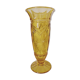 Orange glass vase