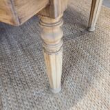 Vintage farmhouse coffee table with flaps