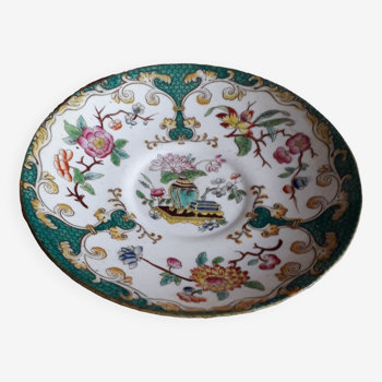 Soucoupe en porcelaine anglaise