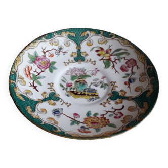 Soucoupe en porcelaine anglaise