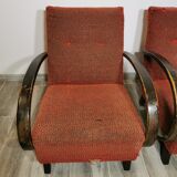Pair of armchairs by Jindrich Halabala