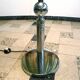 Large sculptural floor lamp in chromed steel with ball-shaped details, West Germany, 1960s