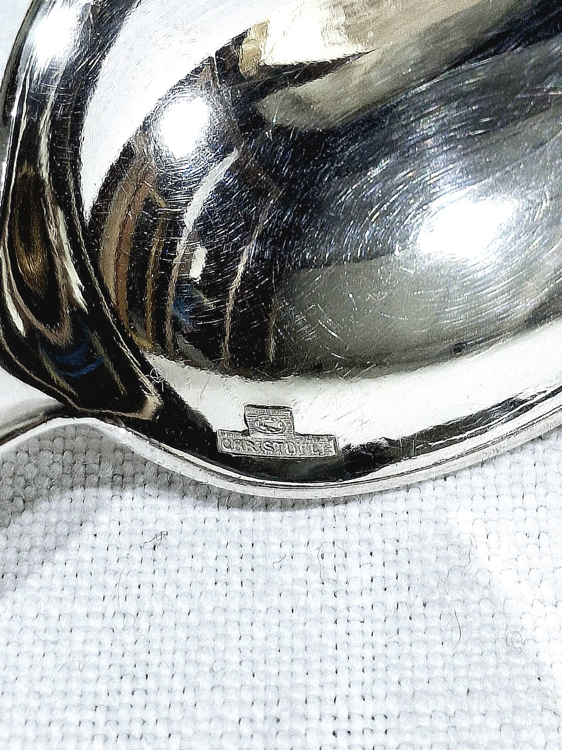 Christofle - 12 coffee spoons atlas model