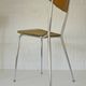 Set of 4 Vintage Dining Chairs Space Age Mid Century Modern Italy 1950's