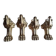 Set of 4 solid bronze furniture legs – new