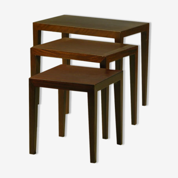 Pull-out table by Severin Hansen Jr to Haslev 1960 s