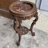 Old pedestal table