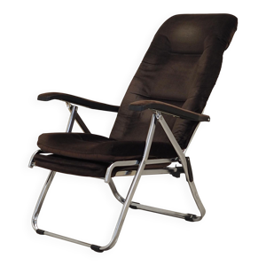 Fauteuil danois en velours