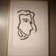 Lithograph Nadia looking to the right, after Henri Matisse - 1948
