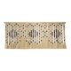 Contemporary Geometric Artisian Raw Cotton South American Sculpture / Tape