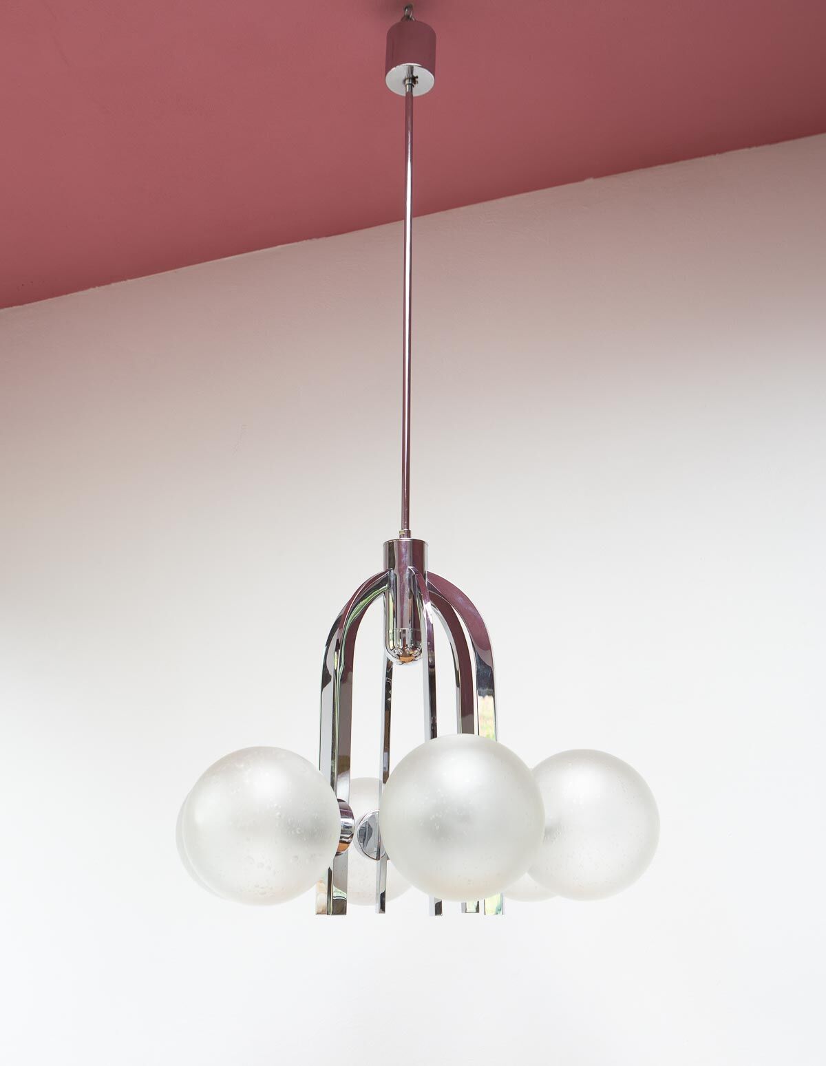 Vintage suspension Sputnik 6 balls 60s 60s