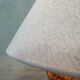 Lampe de table vintage – ancien pichet en rotin
