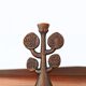 Mid-century bronze candlestick Golden Ring from Russia