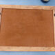 Tray wood and brass vintage