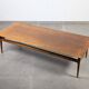 Scandinavian Modern Large Danish Teak Coffee Table 1950s