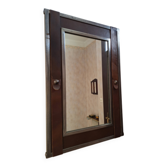 Miroir mural rectangulaire vintage
