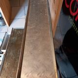 Antique metal medical cabinet