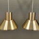 Hanging lamps, model Life, designed by Jo Hammerborg for Danish Fog & Mørup in 1977.