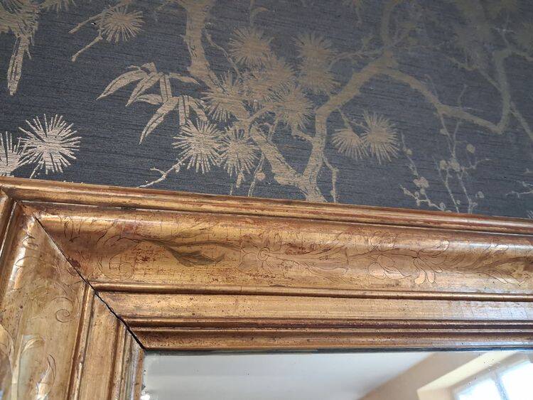 Louis Philippe period mirror 130 x 103