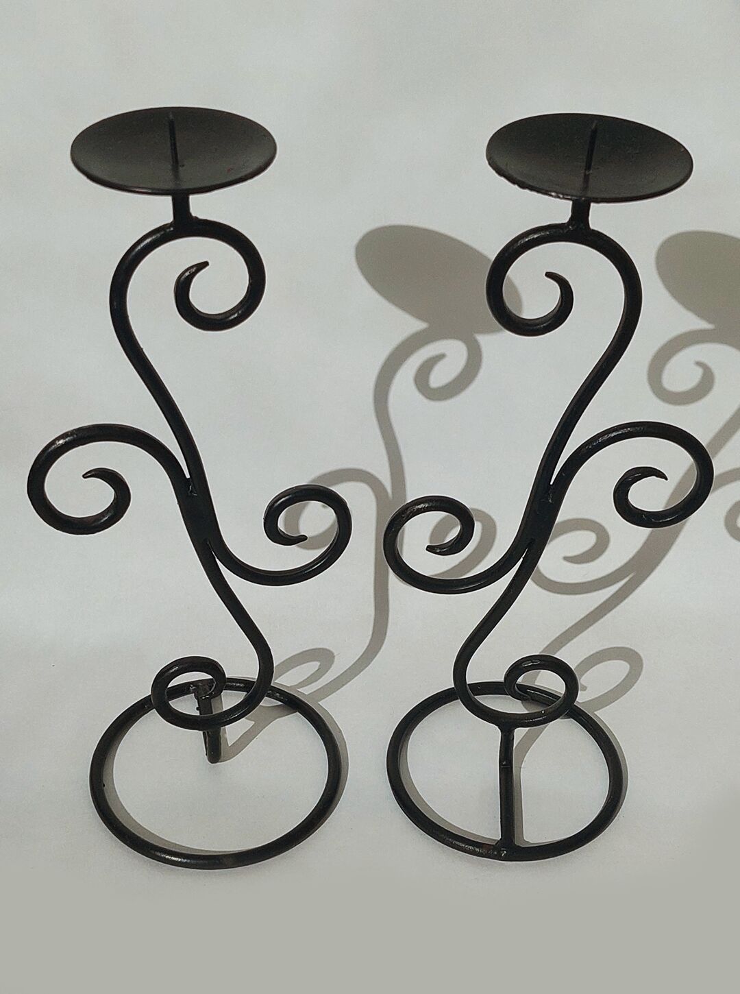 Duo de Bougeoirs Spirales