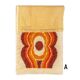 Tapis orange 'Waves' Space Age