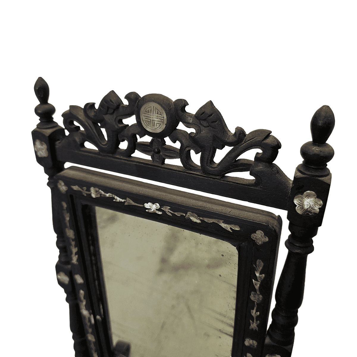 Antique Chinese Psyche Mirror, from the period 1840-1860.