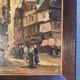 Breton painting, St. Corentin, Kéréon Street, Quimper, Brittany - regionalist