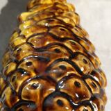 Pineapple ceramic enamel varnished pic flowers