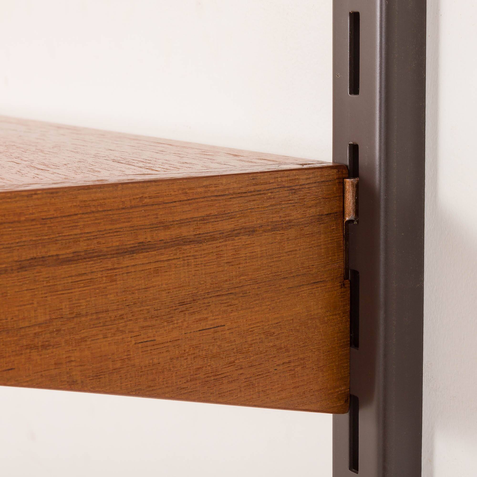Teak shelf by Kai Kristiansen for FM Mobler, 1960s.