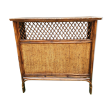 Bar vintage bambou et rotin