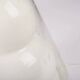 Original glass table lamp triplex opal