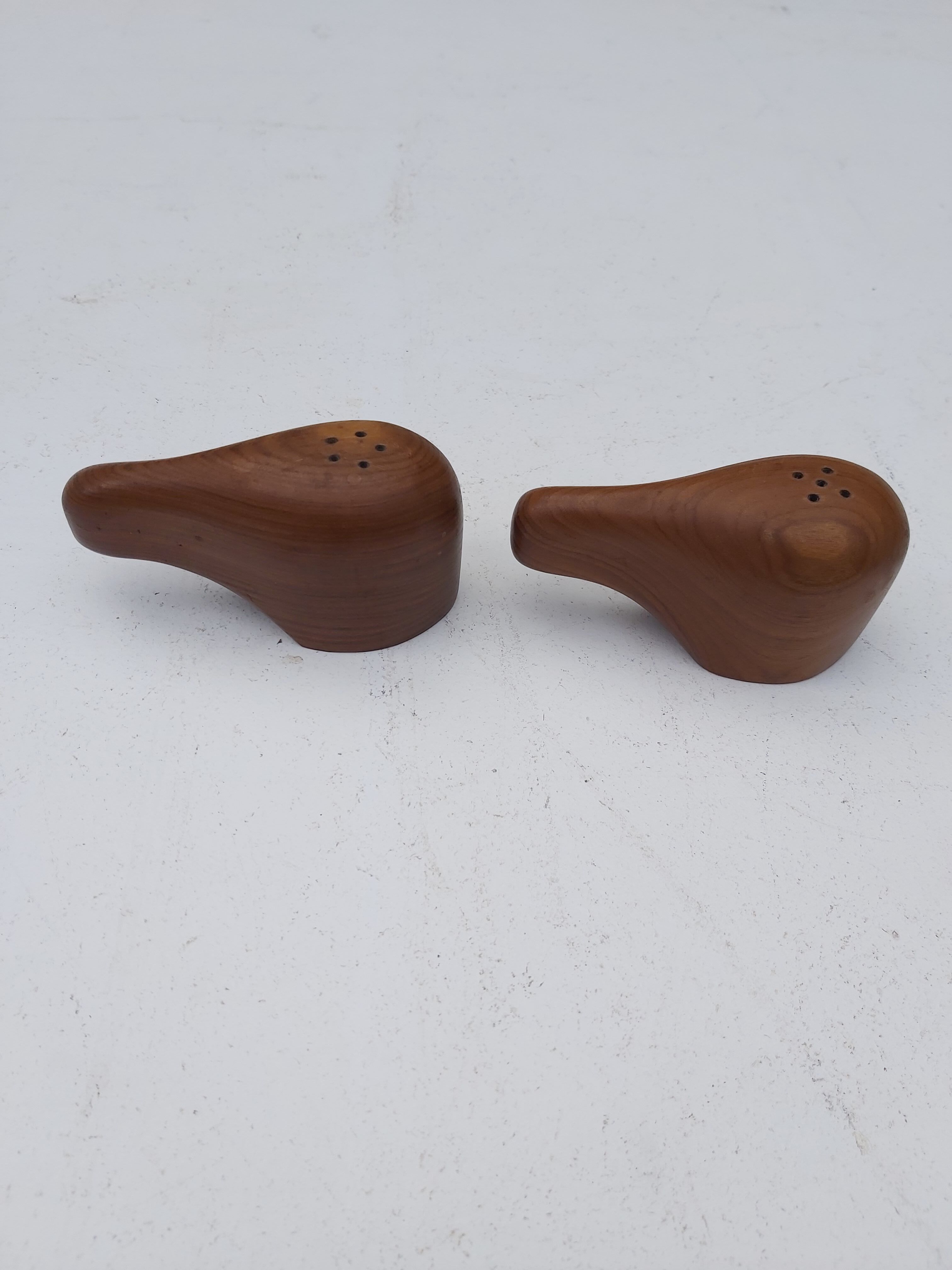 Scandinavian teak pepper shaker