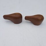 Scandinavian teak pepper shaker